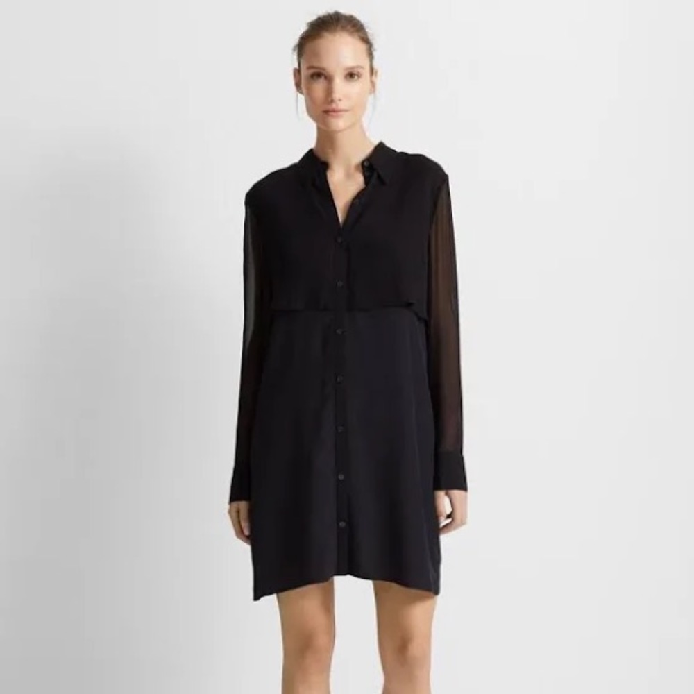 NWT Club Monaco Bruksyde Silk Dress